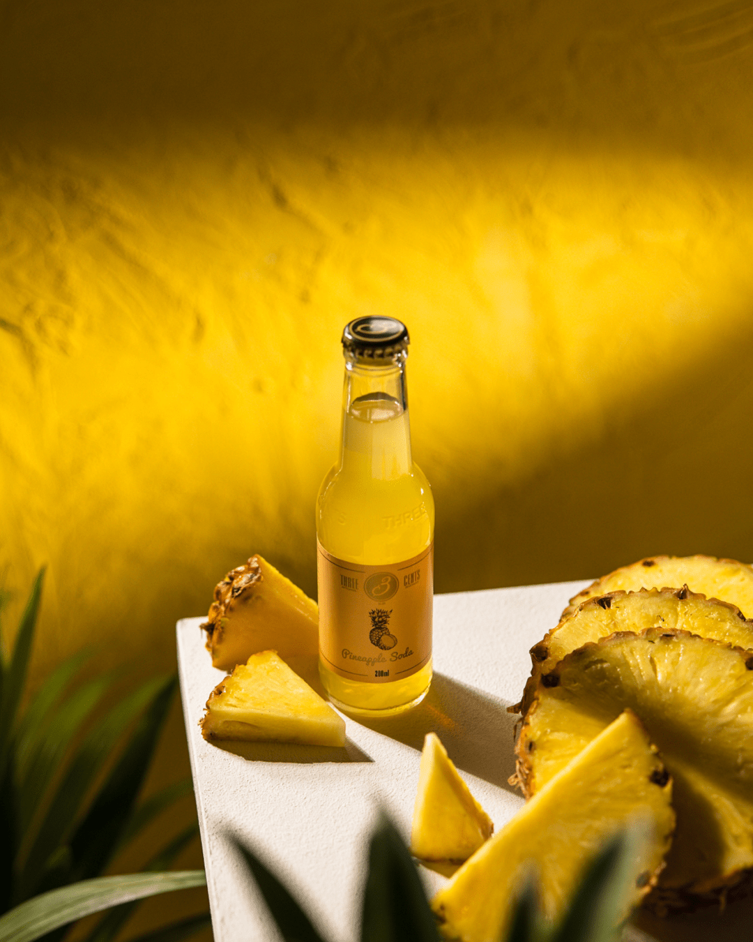 Three Cents Pineapple Soda Soft & Mixer Marque Partenaire 