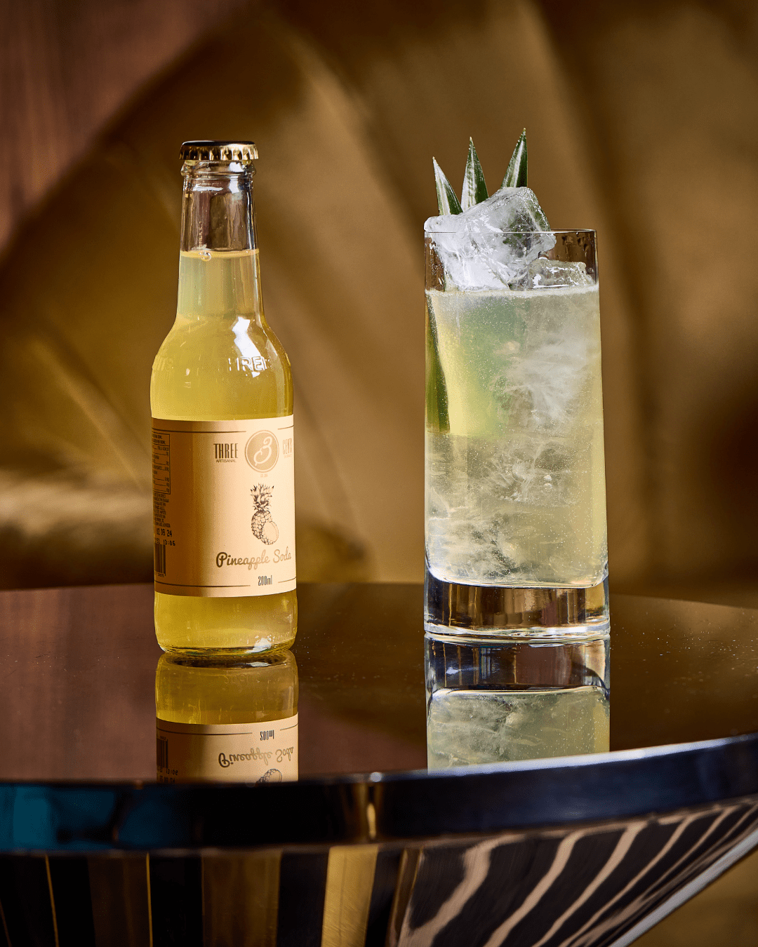 Three Cents Pineapple Soda Soft & Mixer Marque Partenaire 